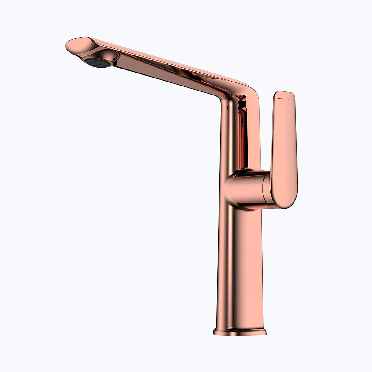 Robinet lavabo haut design - mitigeur bec allongé