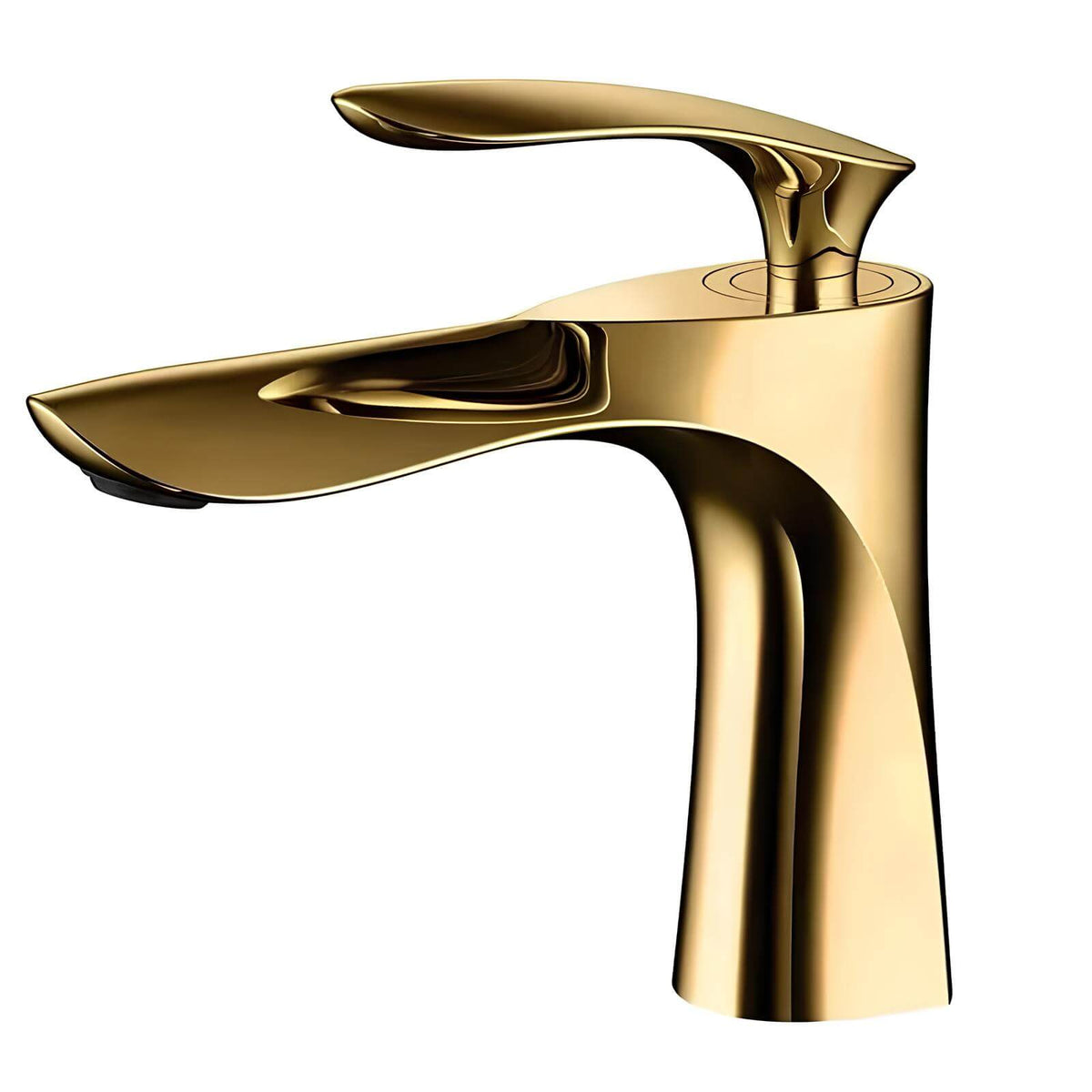 Robinet lavabo mitigeur cascade design contemporain