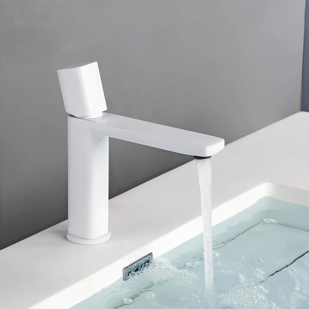 Robinet lavabo mitigeur laiton design moderne