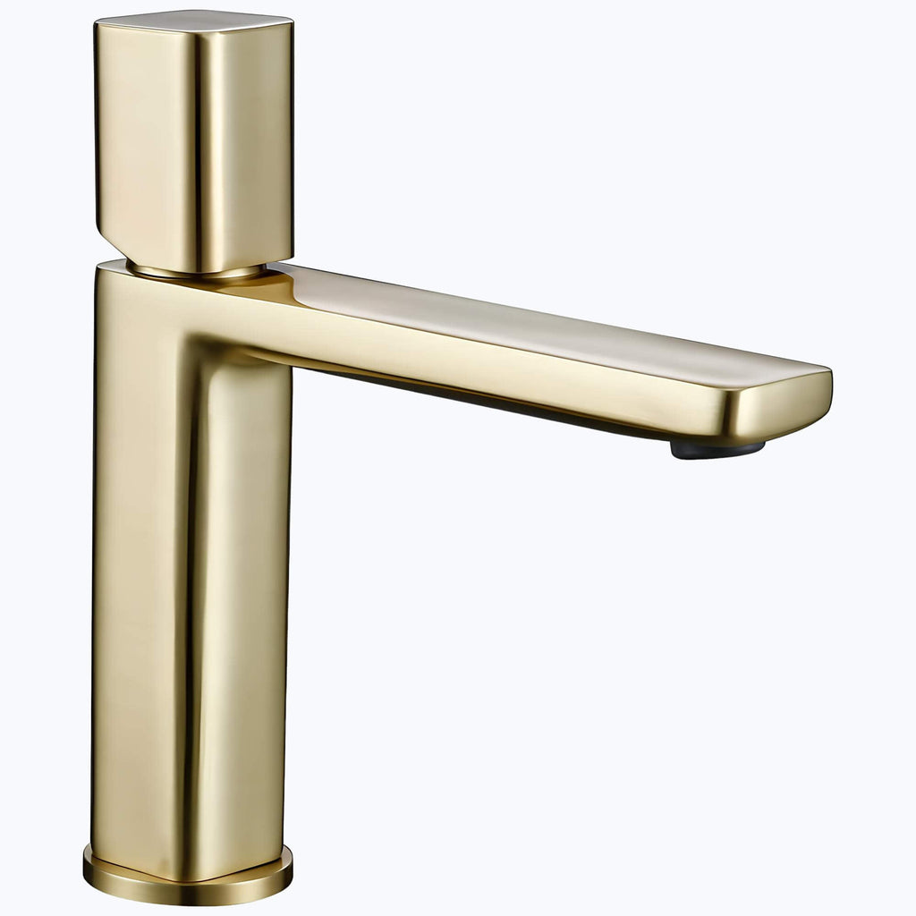 Robinet lavabo mitigeur laiton design moderne
