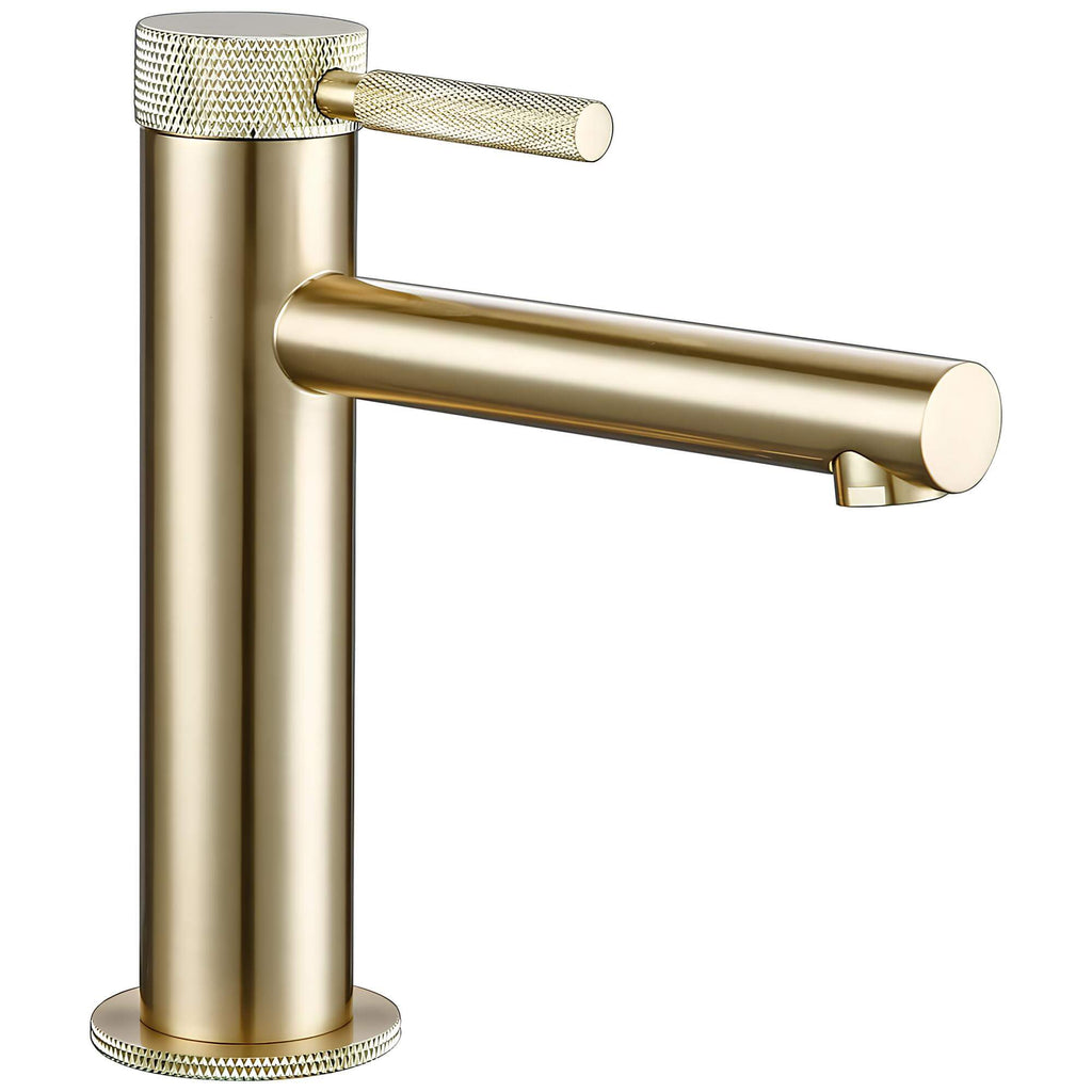 Robinet lavabo monocommande laiton design
