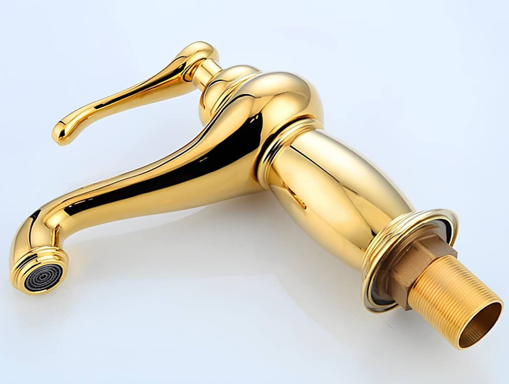 Robinet lavabo monocommande vintage antique