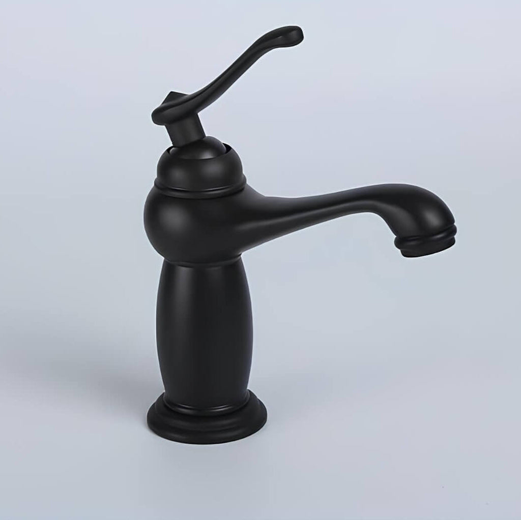 Robinet lavabo monocommande vintage antique