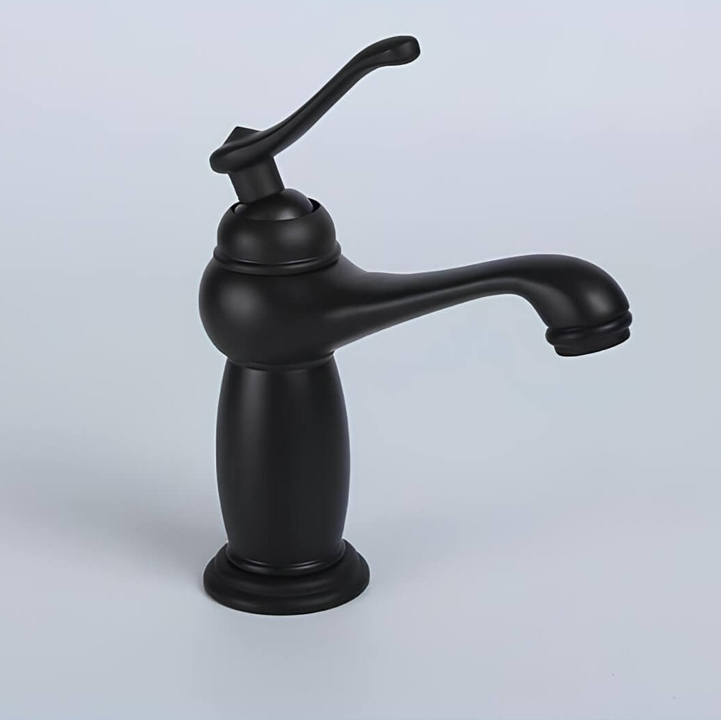 Robinet lavabo monocommande vintage antique