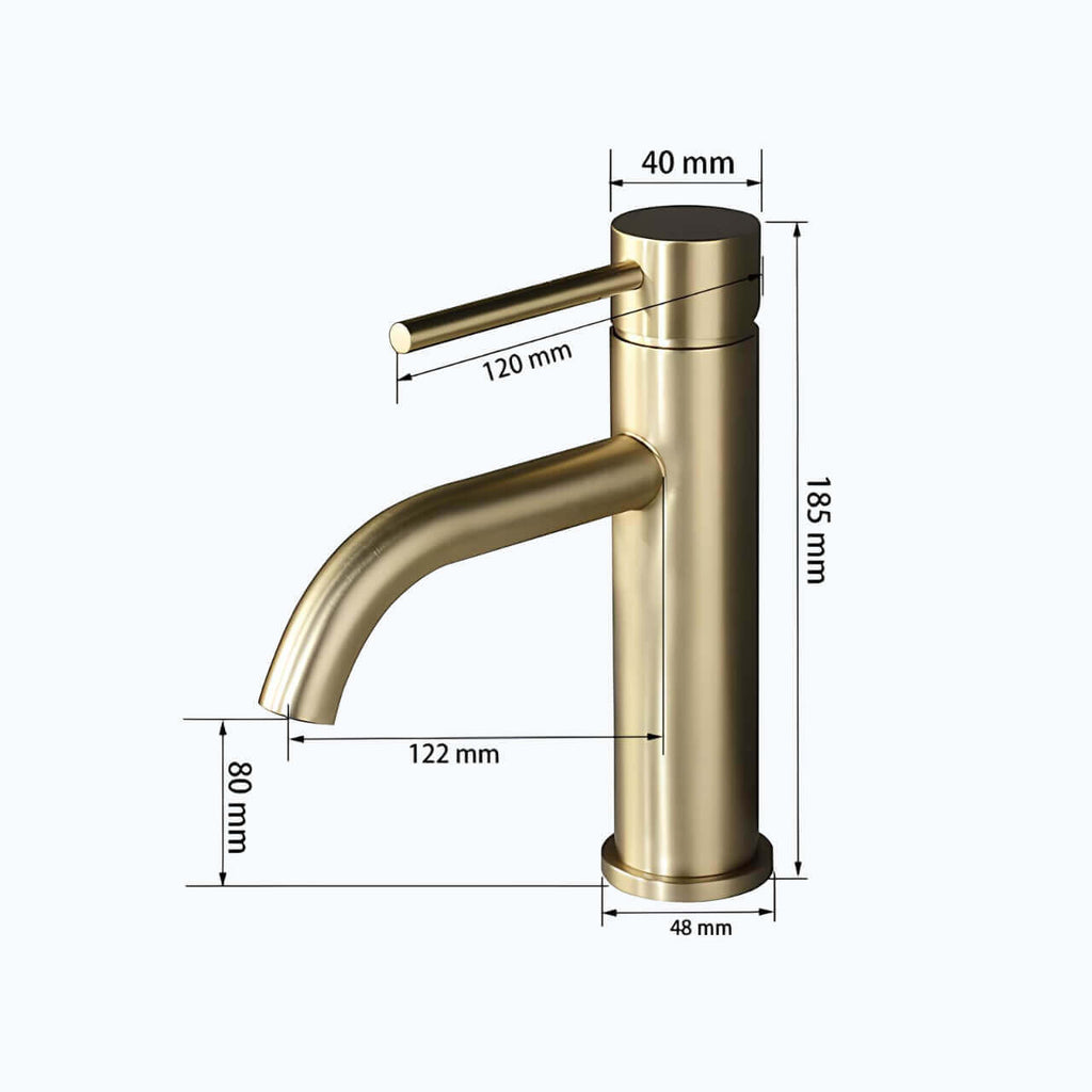 Robinet lavabo monotrou design contemporain
