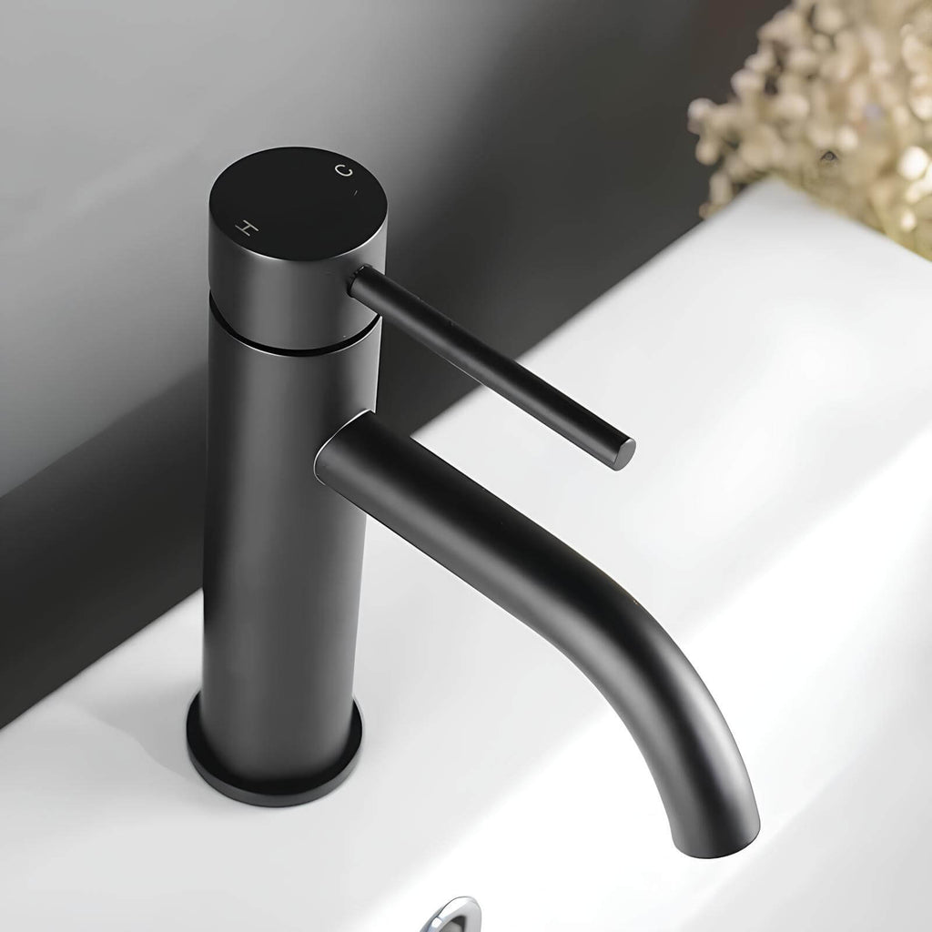 Robinet lavabo monotrou design contemporain
