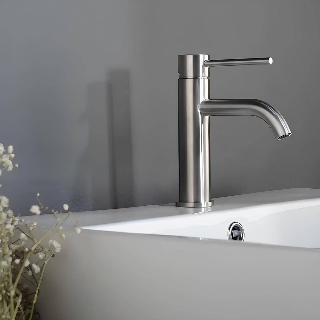 Robinet lavabo monotrou design contemporain