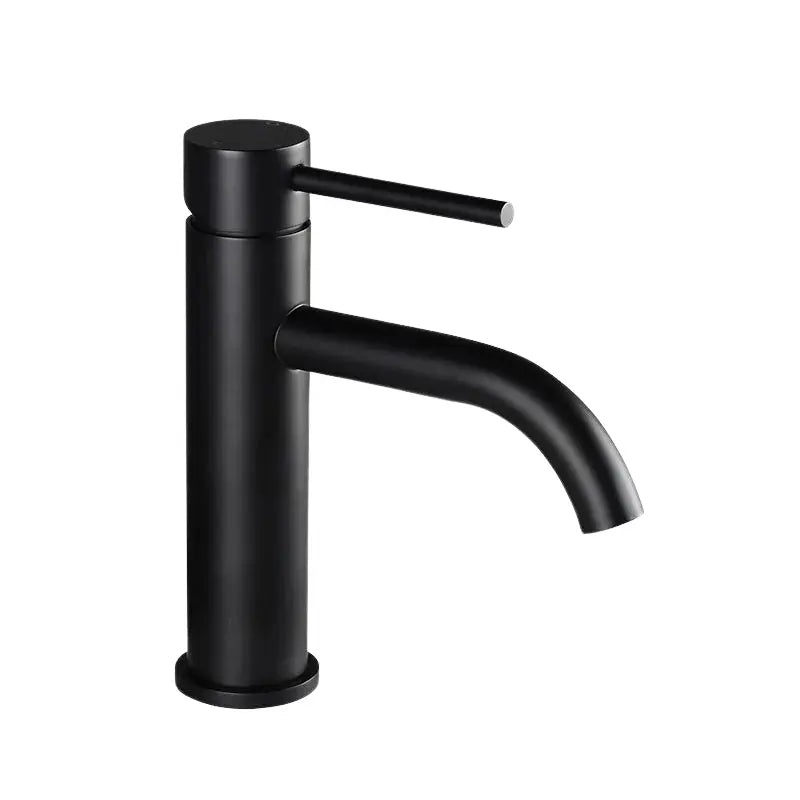 Robinet salle de bain noir mat
