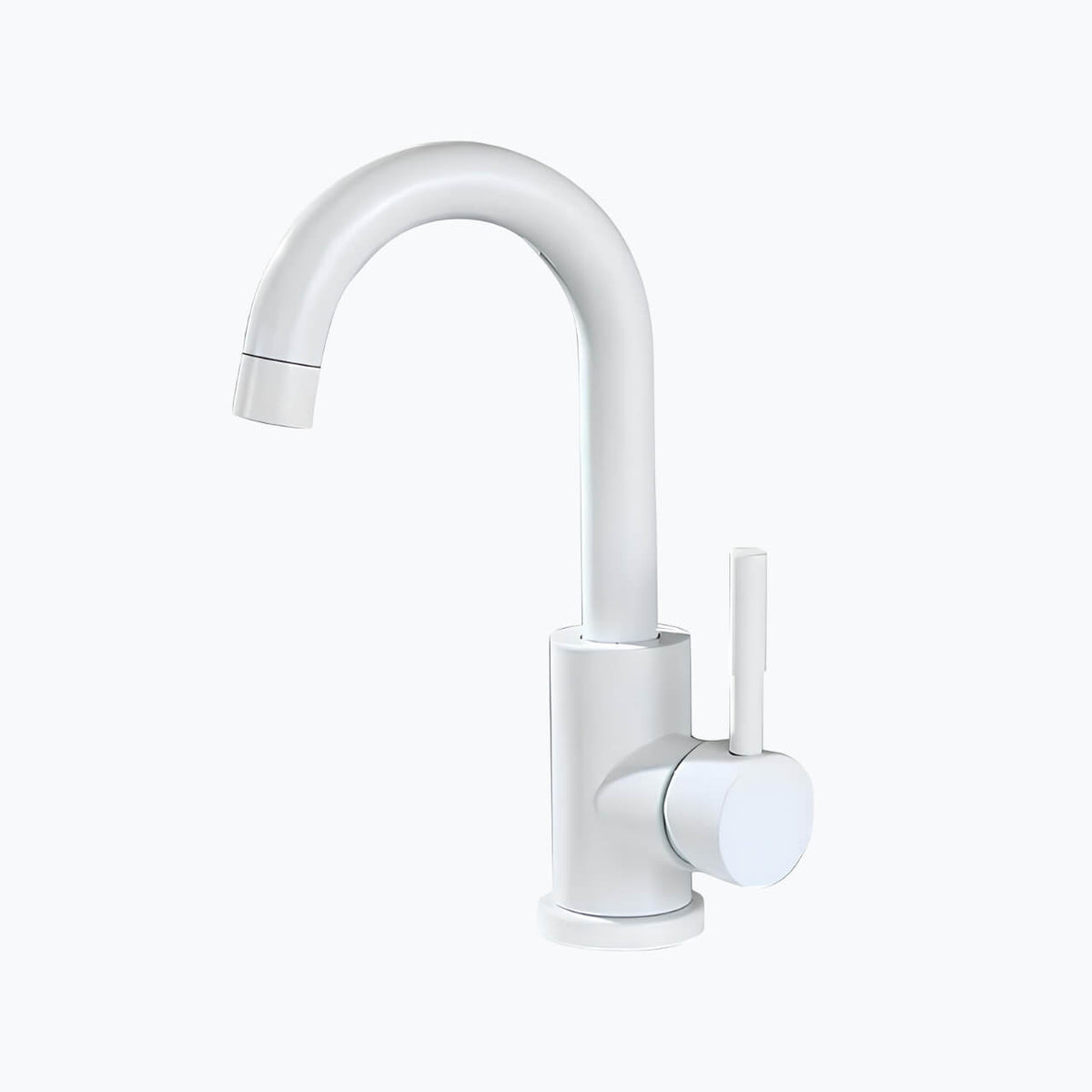 Robinet lavabo pivotant 360° acier inoxydable