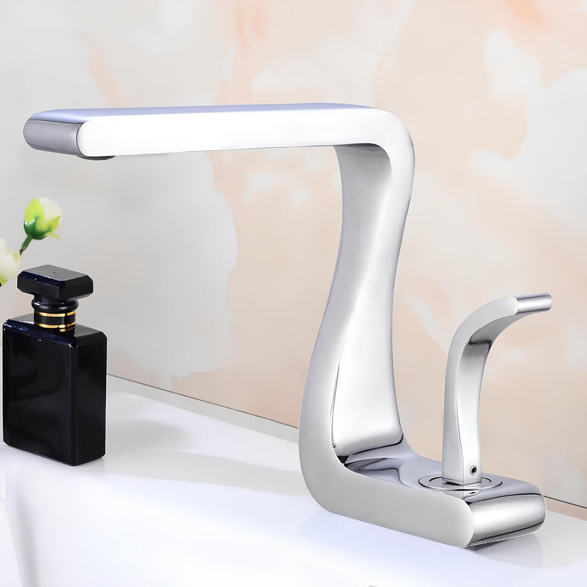Robinet lavabo rétro en laiton