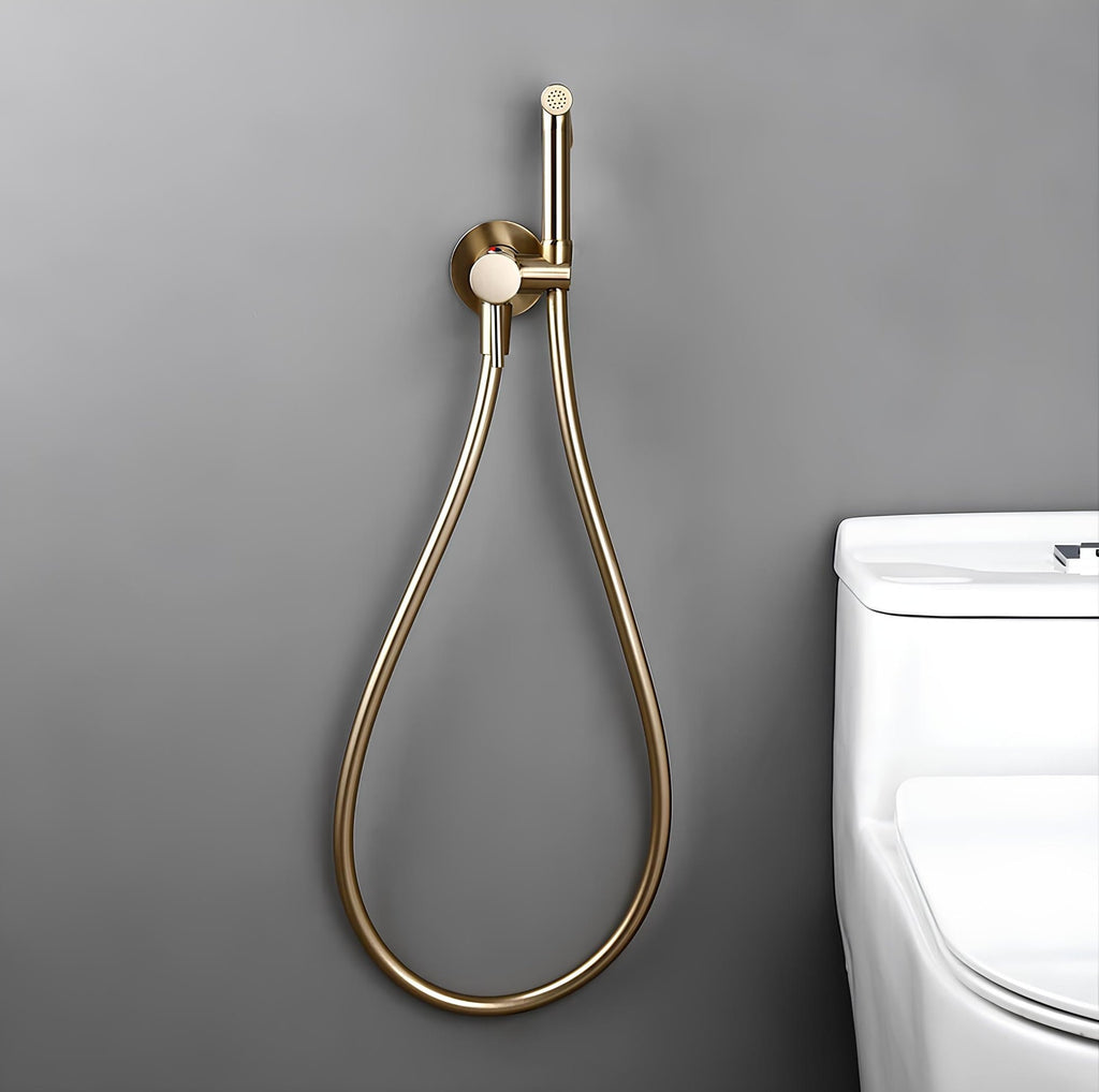 Douchette WC mitigeur en laiton
