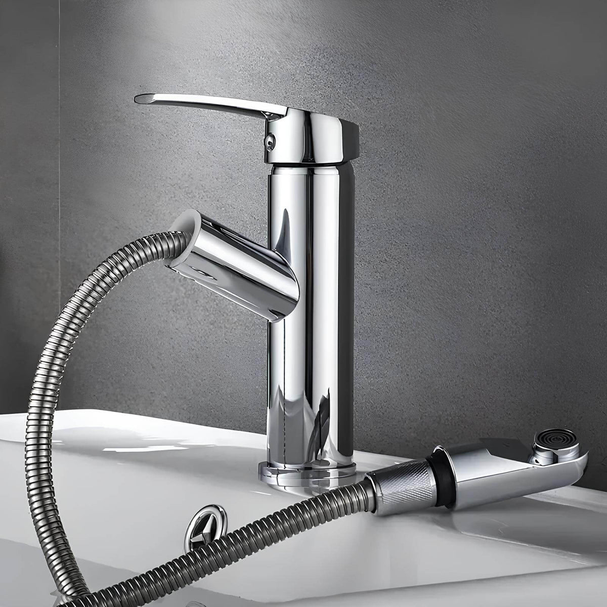 Robinet mitigeur avec douchette extractible