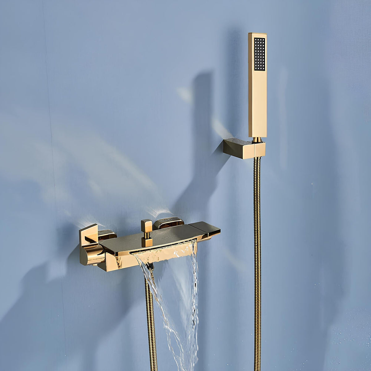 Robinet mitigeur baignoire cascade et douchette