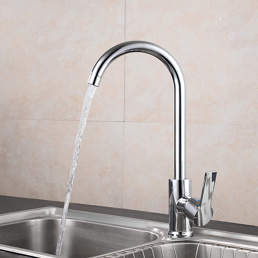 Robinet mitigeur évier bec orientable
