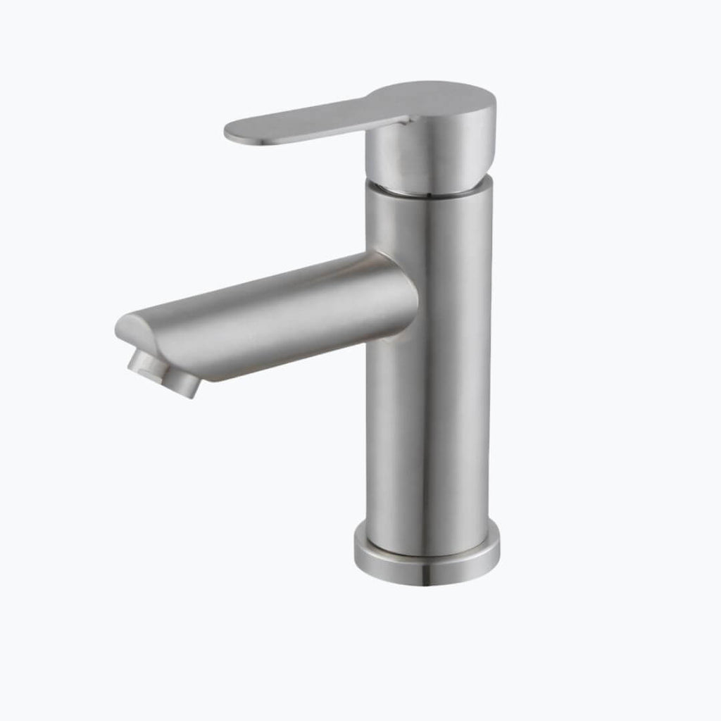 Robinet mitigeur inox monocommande cuisine et salle de bain