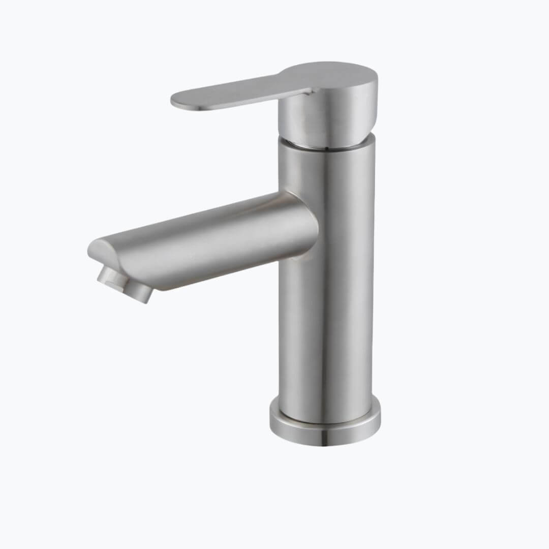 Robinet mitigeur inox monocommande cuisine et salle de bain