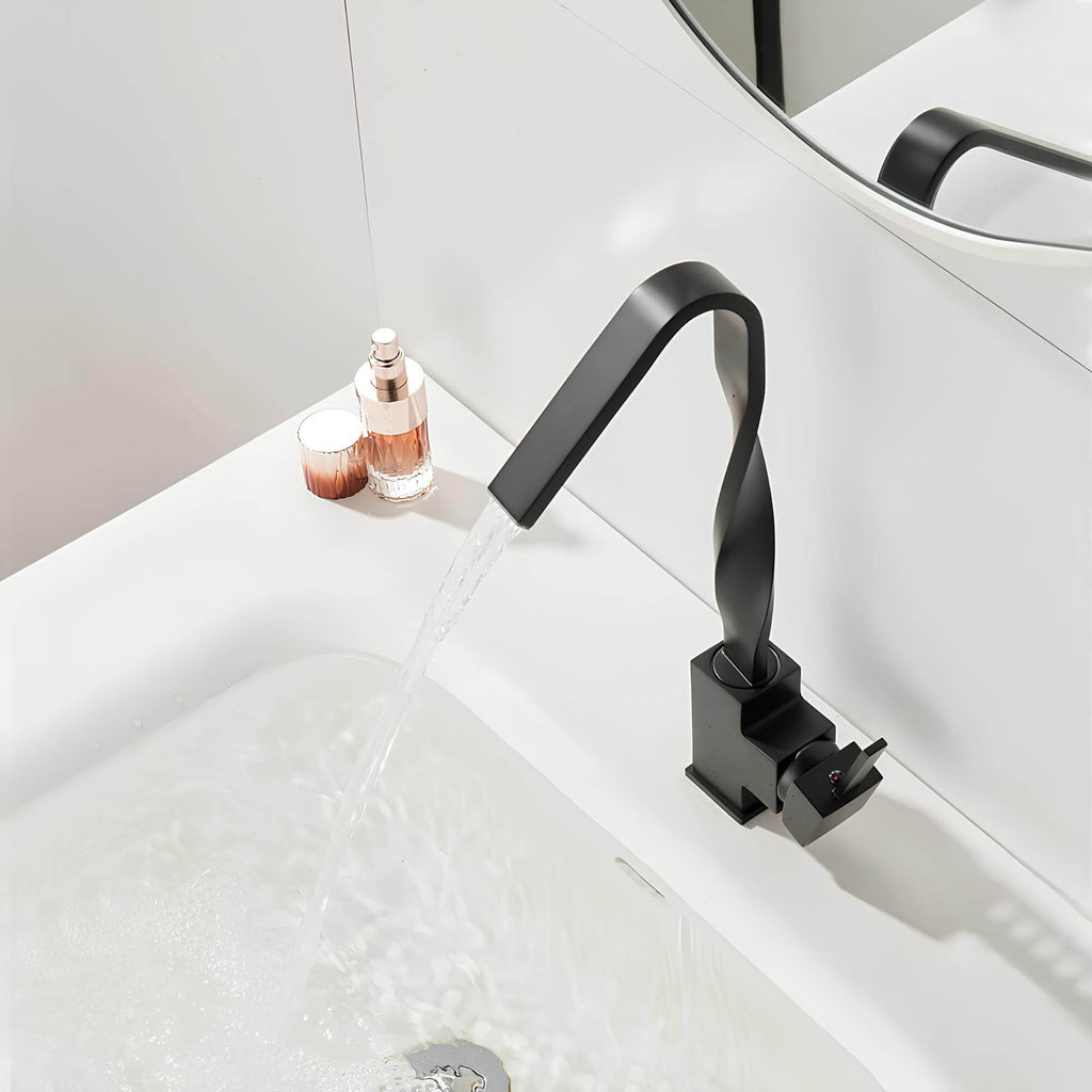 Robinet mitigeur laiton bec rotatif 360°