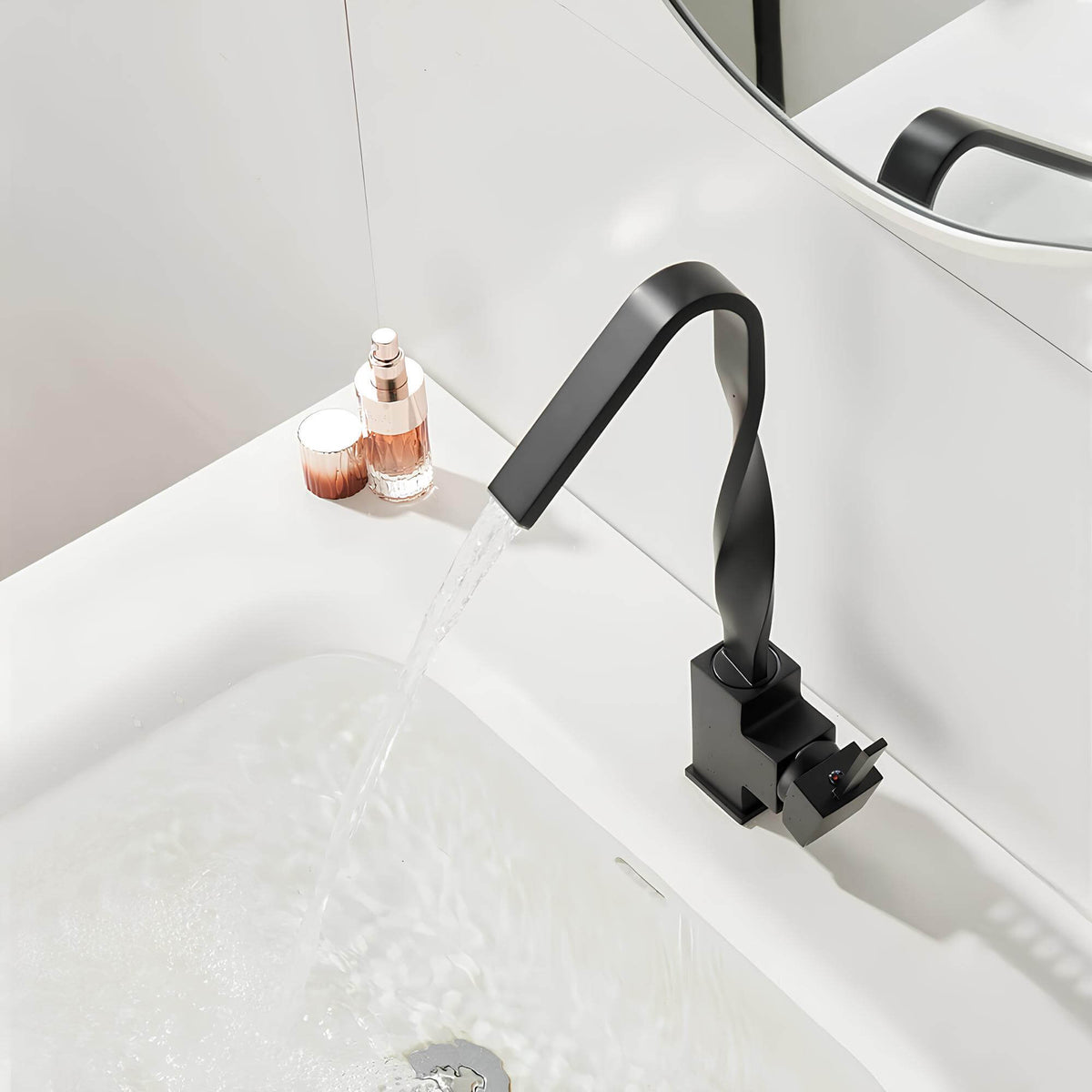 Robinet mitigeur laiton bec rotatif 360°
