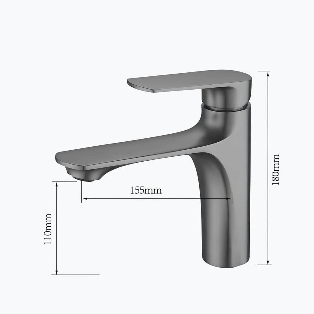 Robinet mitigeur lavabo design contemporain