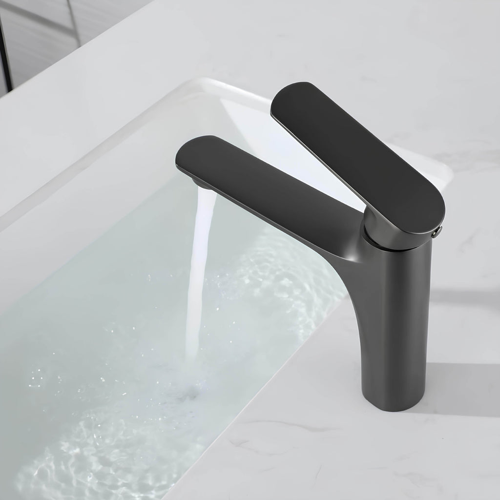 Robinet mitigeur lavabo design contemporain