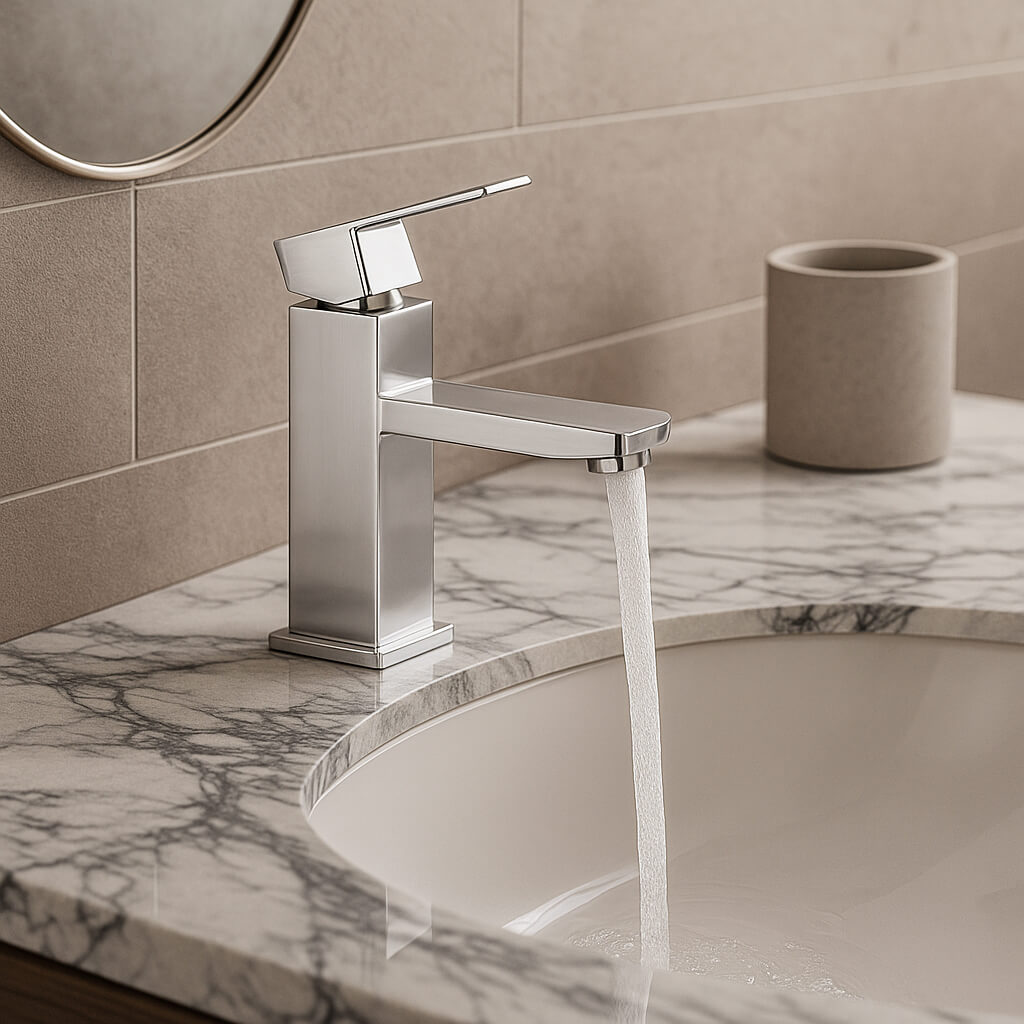 Robinet mitigeur design contemporain