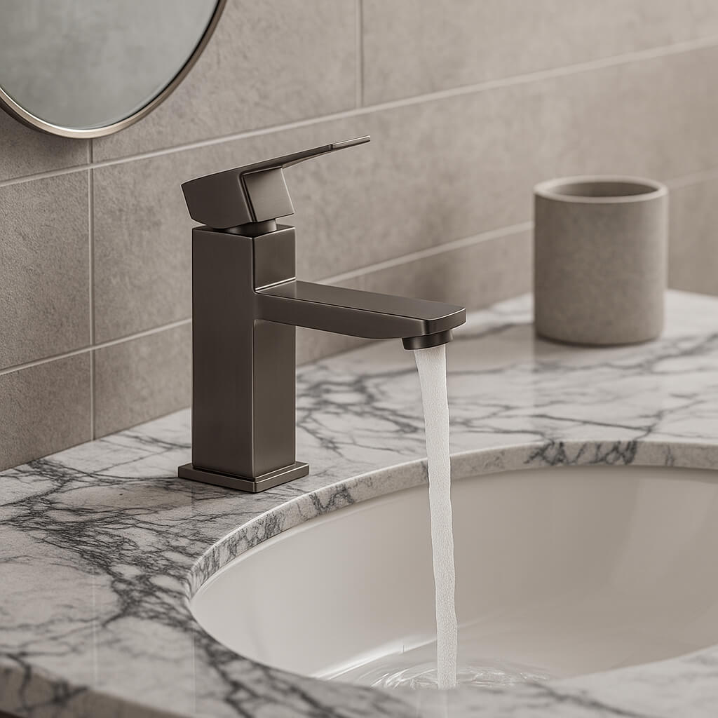 Robinet mitigeur design contemporain