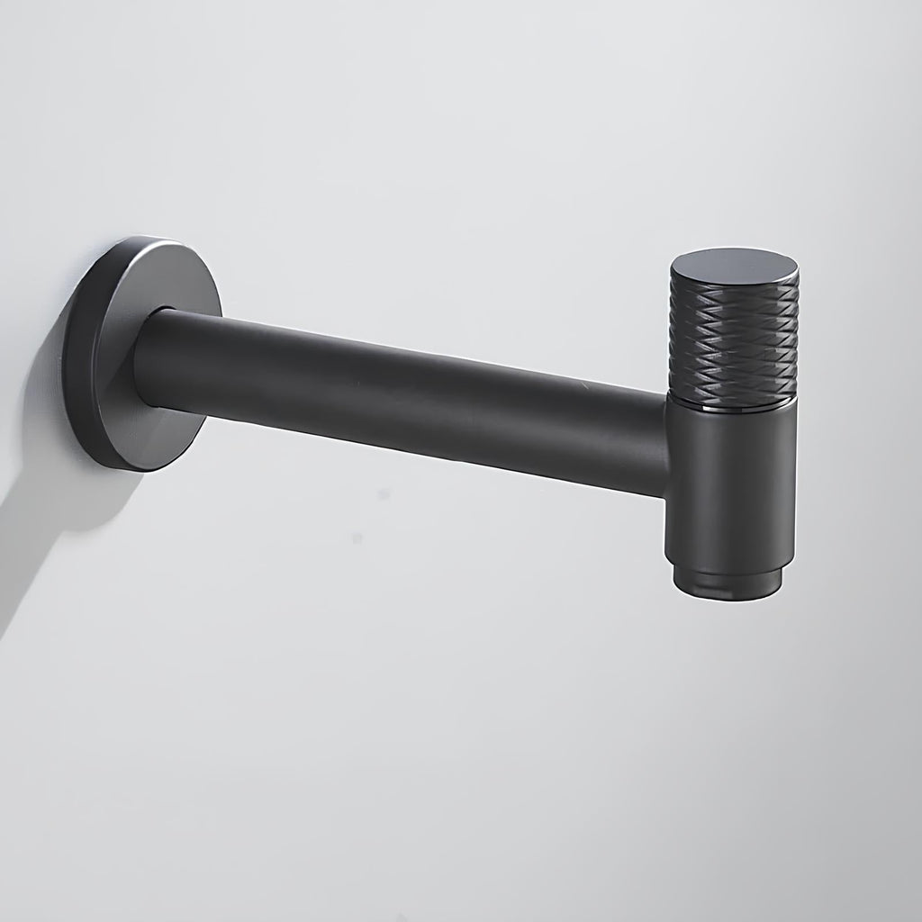 Robinet mural acier inoxydable eau froide intérieur extérieur