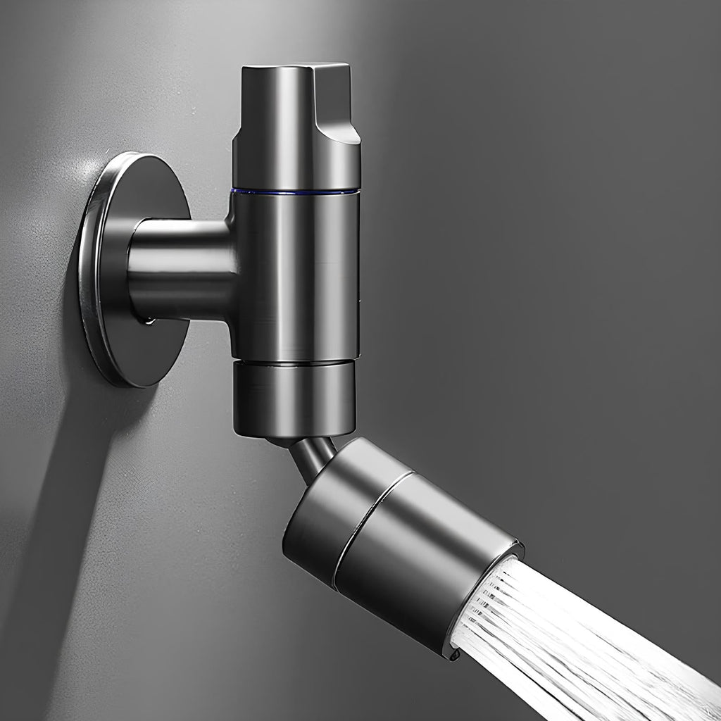 Robinet mural eau froide inox compact