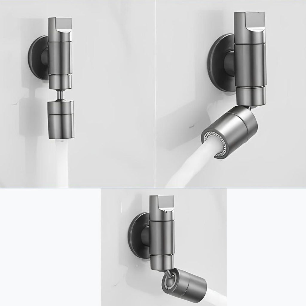 Robinet mural eau froide inox compact