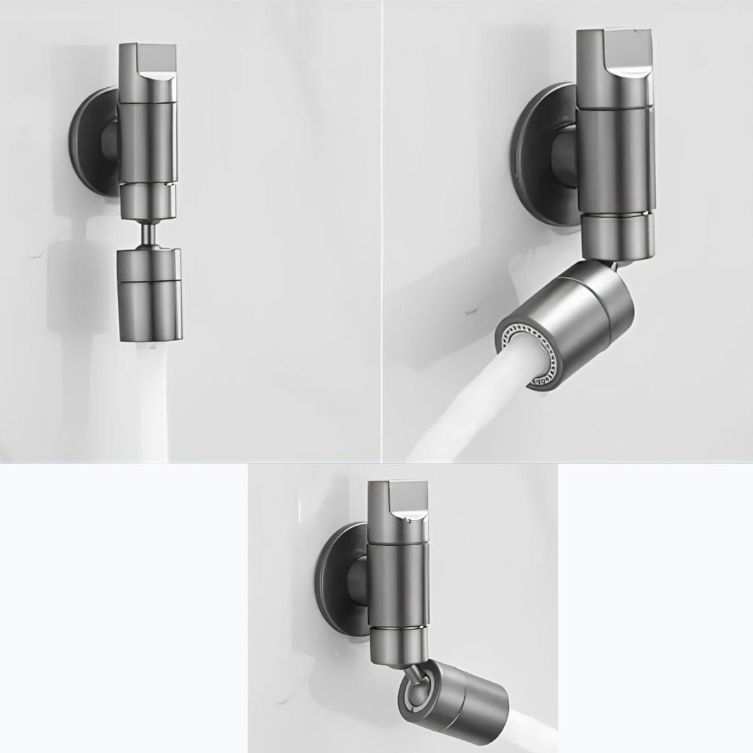 Robinet mural eau froide inox compact