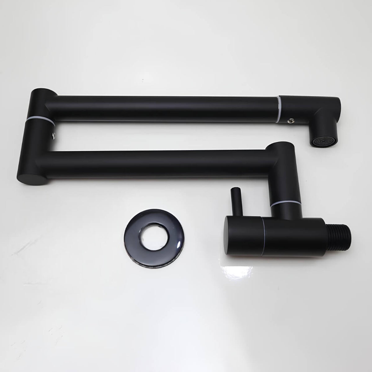 Robinet mural rabattable eau froide acier inoxydable