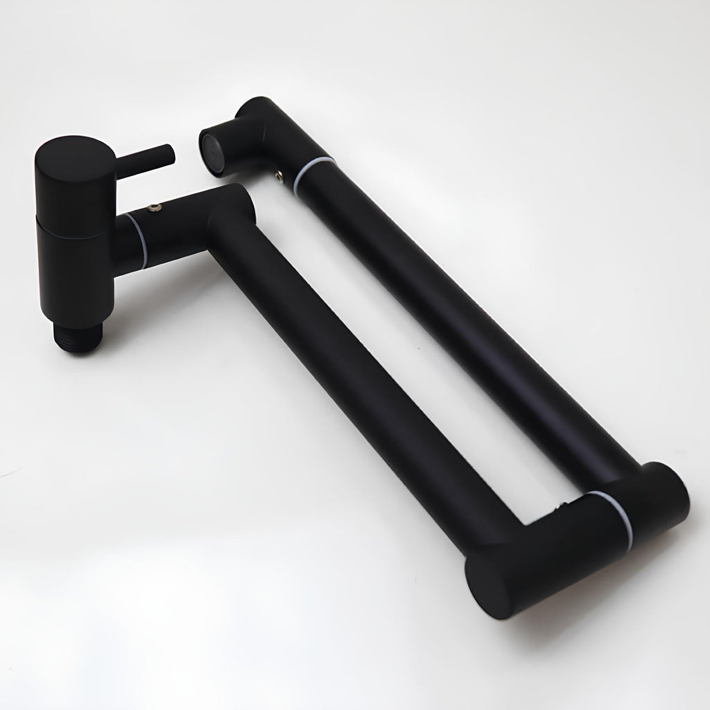 Robinet mural rabattable eau froide acier inoxydable