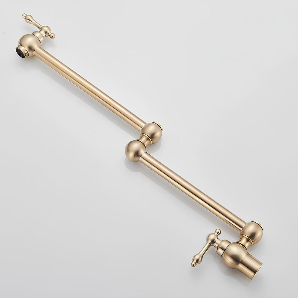 Robinet rabattable eau froide design laiton