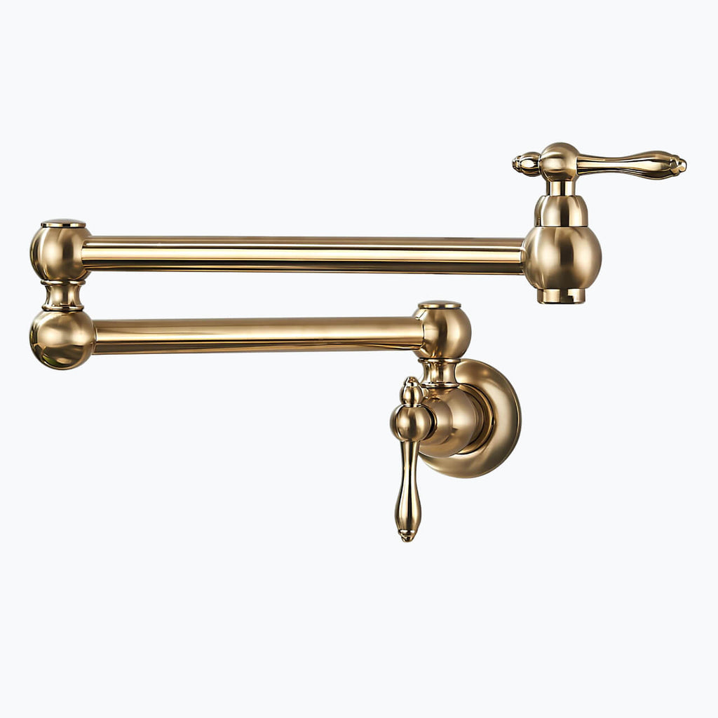 Robinet rabattable eau froide design laiton