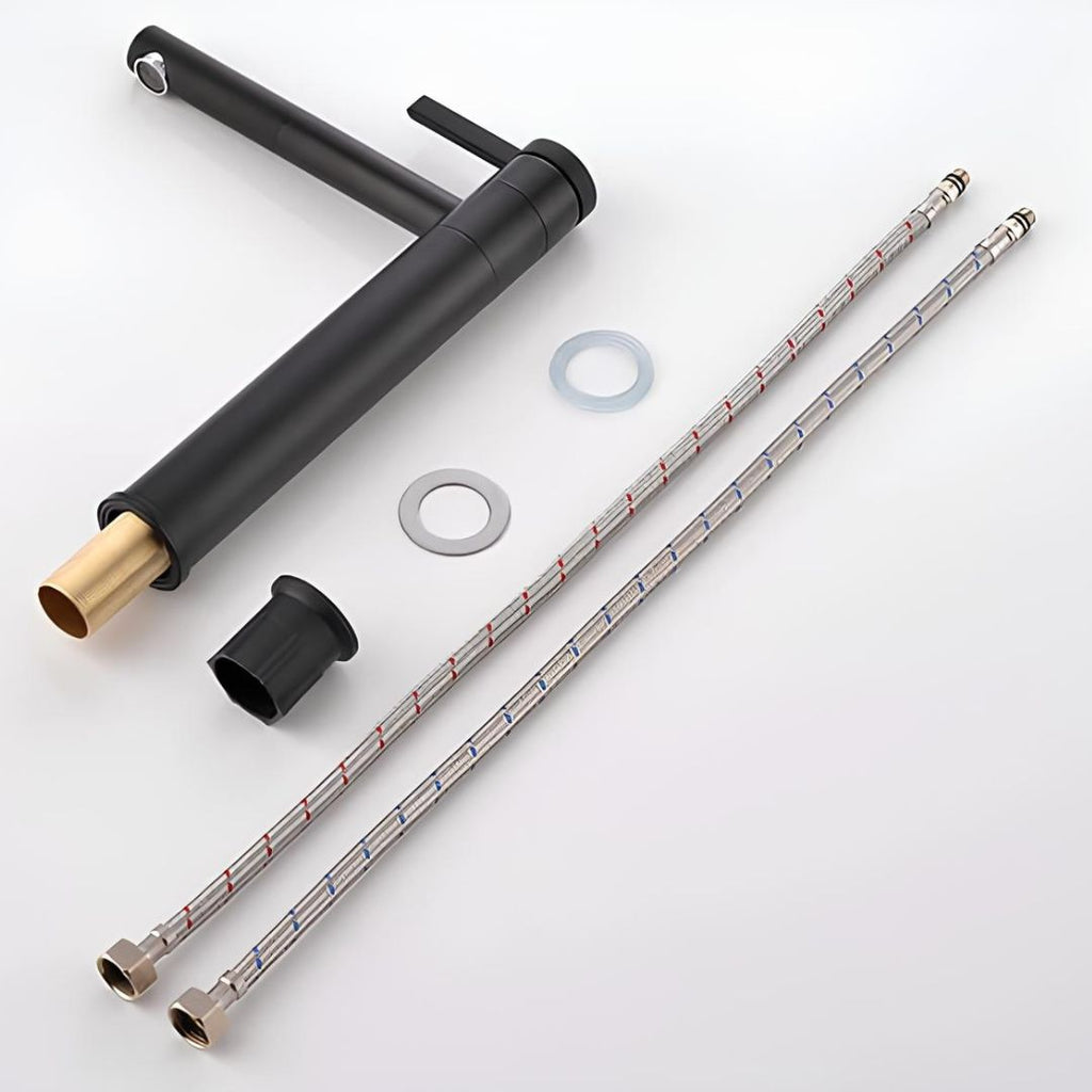 Robinet vasque bec pivotant monocommande