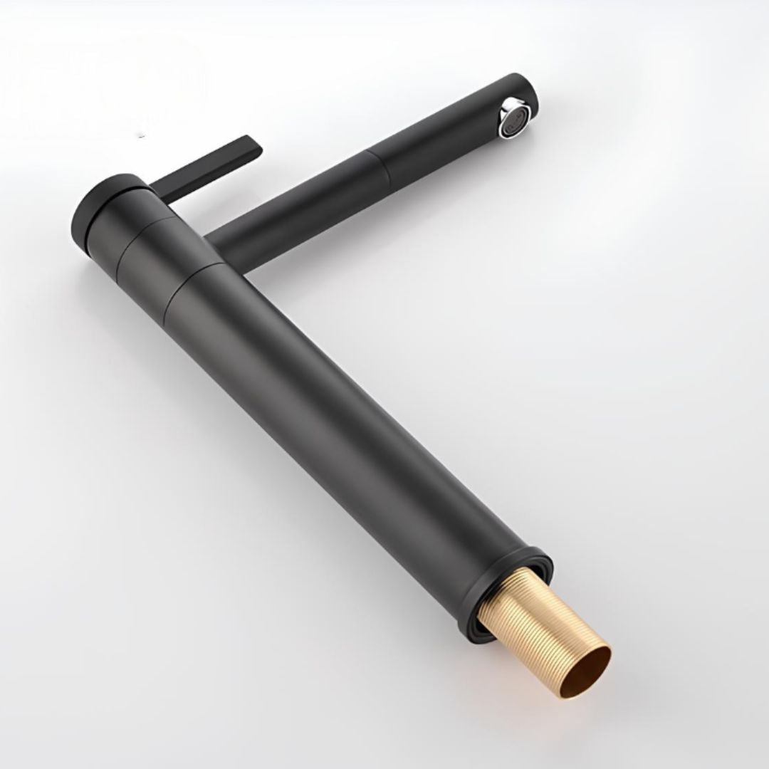 Robinet vasque bec pivotant monocommande