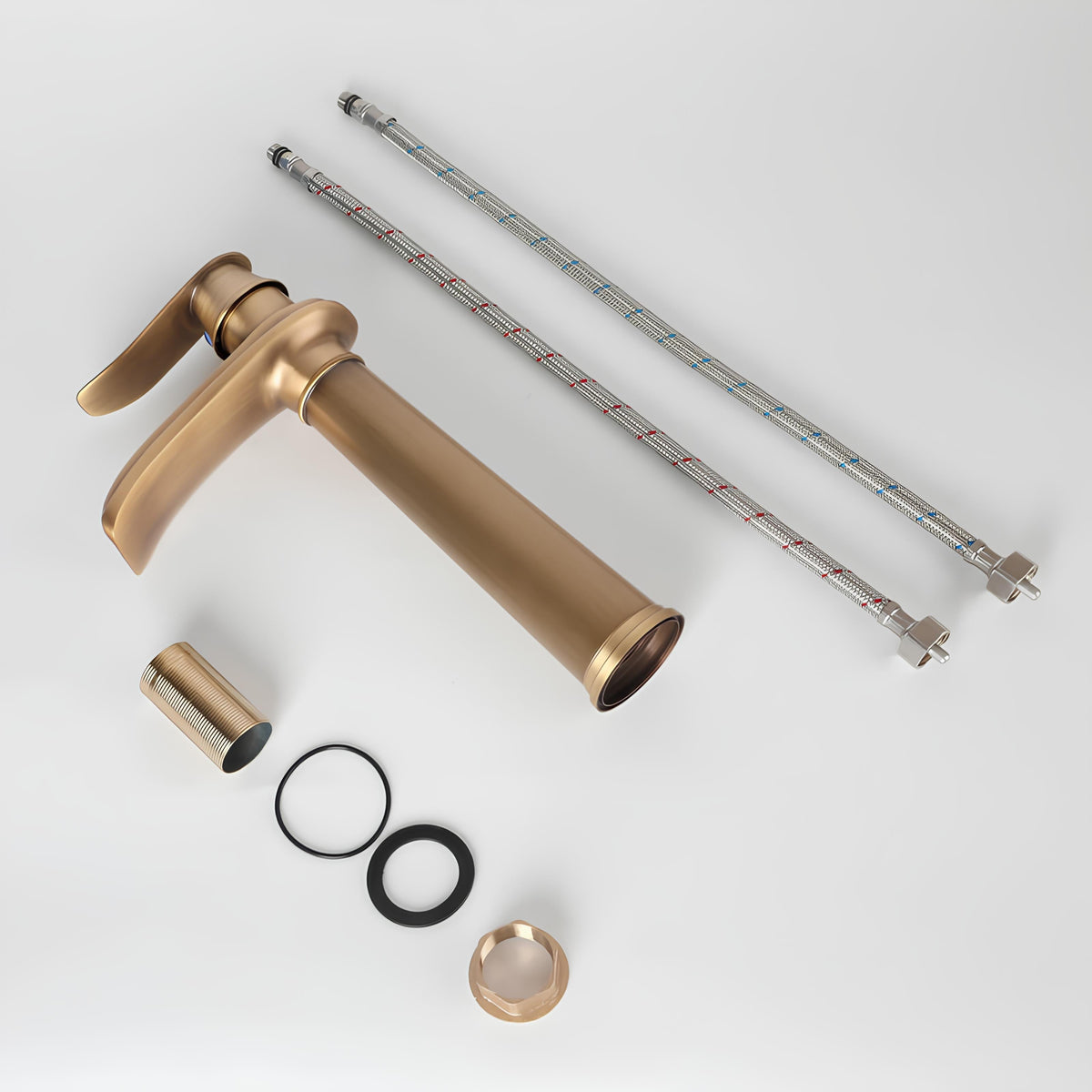 Robinet vasque cascade design contemporain