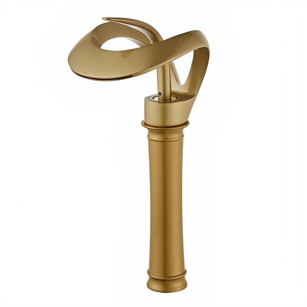Robinet vasque cascade laiton design moderne