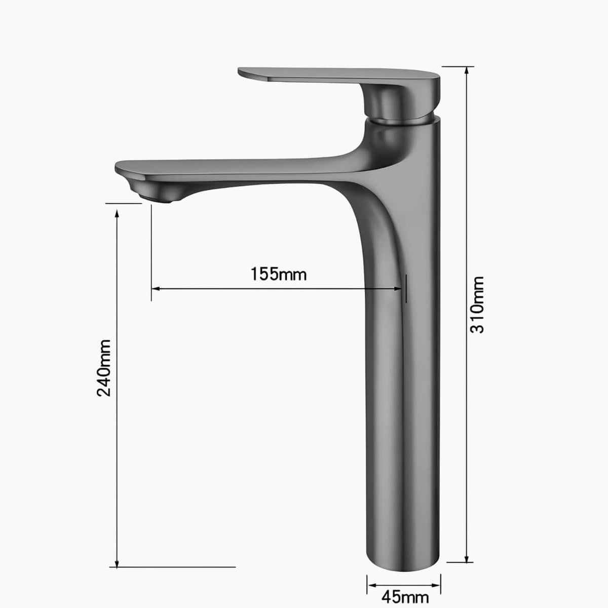 Robinet vasque design contemporain