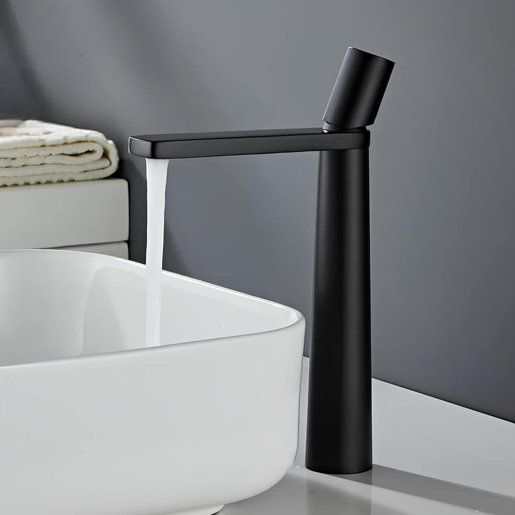 Robinet vasque laiton massif contemporain