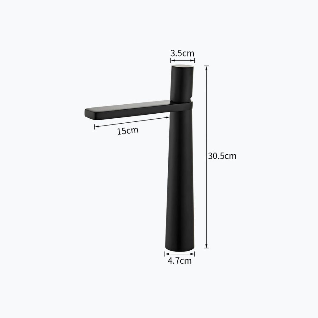 Robinet vasque laiton massif contemporain