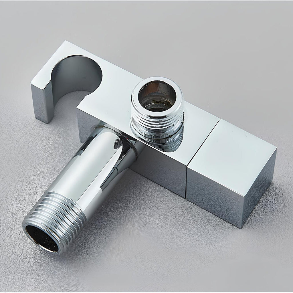 Douchette WC murale acier inoxydable