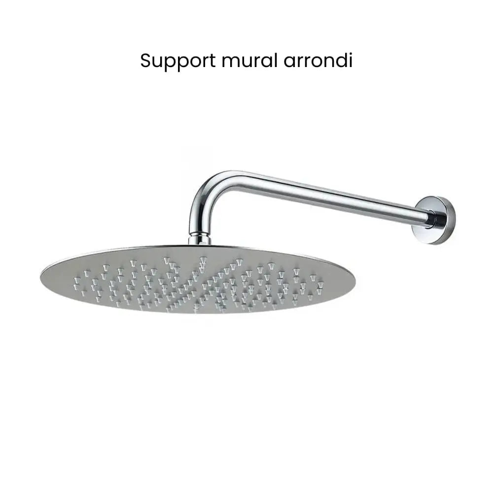 Colonne de douche encastrée chrome
